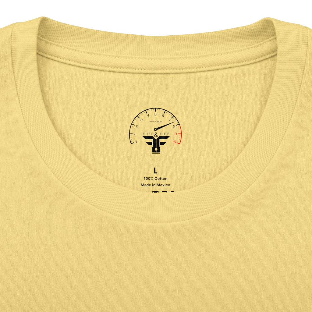 Fuel & Fire Racing Tee — 'I Have Fought, I Have Finished, I Have Kept the Faith' Crew Shirt