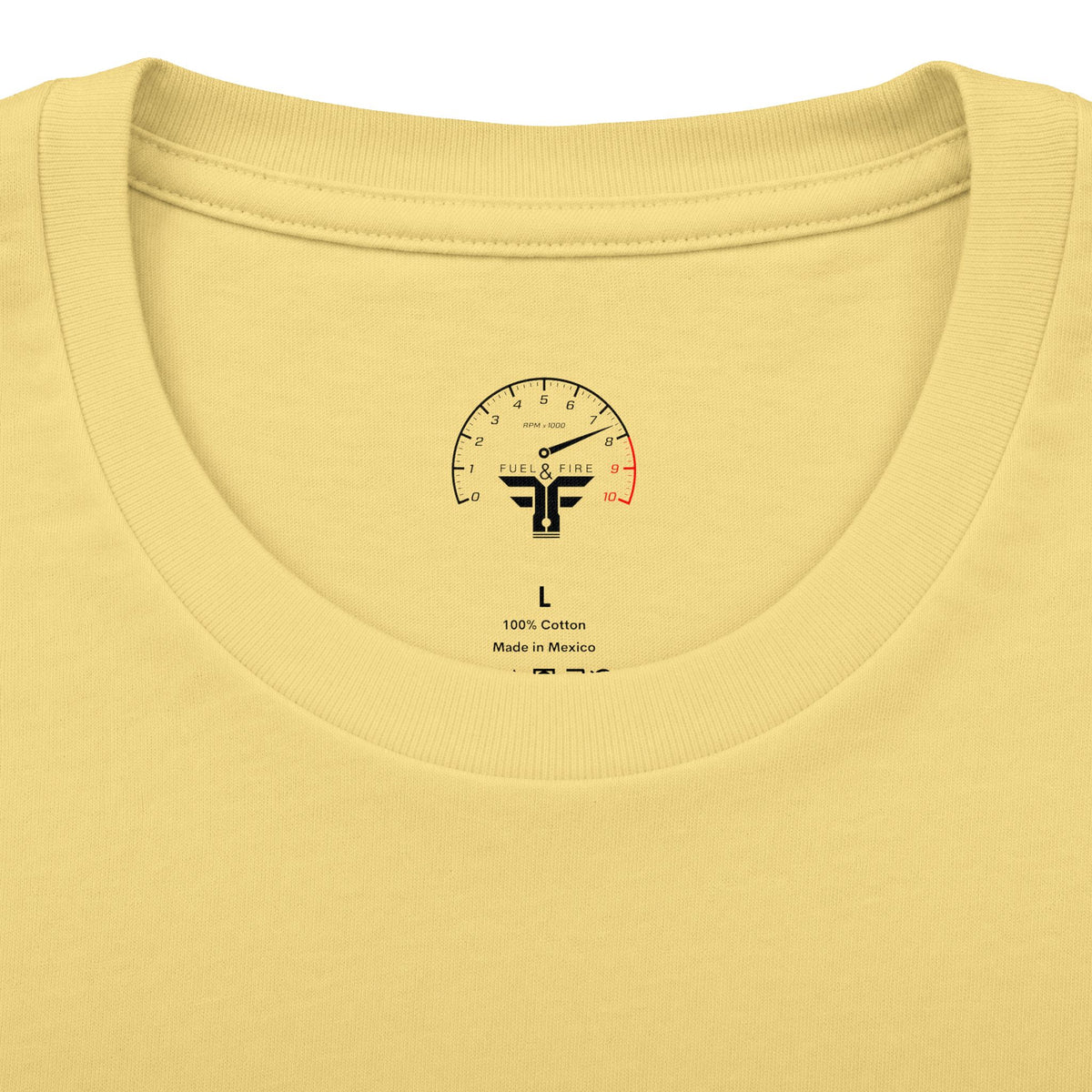Fuel & Fire Racing Tee — 'I Have Fought, I Have Finished, I Have Kept the Faith' Crew Shirt