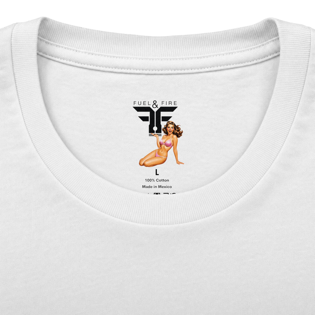 Fuel & Fire Vintage Logo T-Shirt — 'Driven by Purpose' Graphic Tee