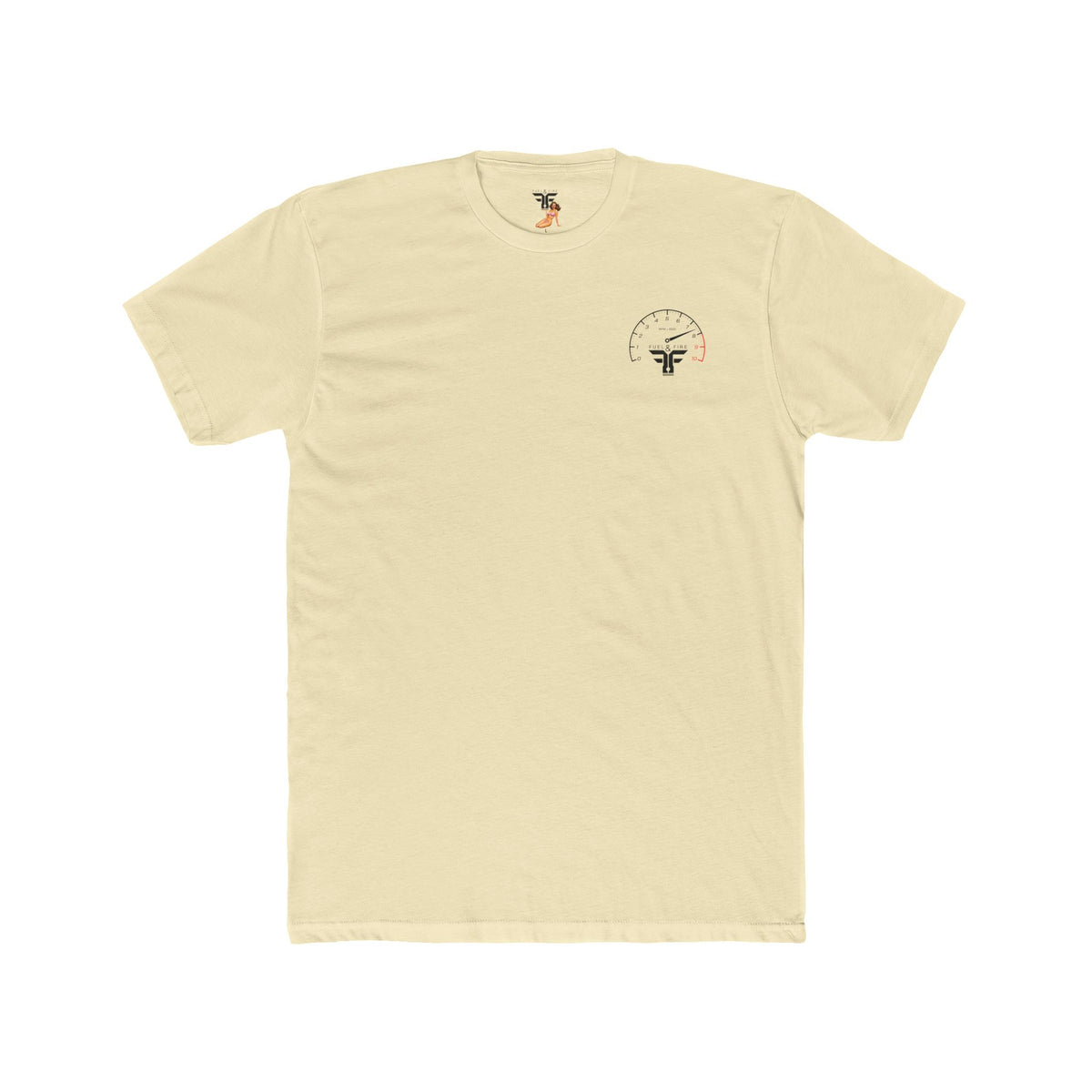 Racing Afterlife Tee — Vintage Skull Racer Graphic Shirt