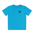 Youth Competitor Tee — 'Burn Rubber Not Skin' Racing Graphic Shirt