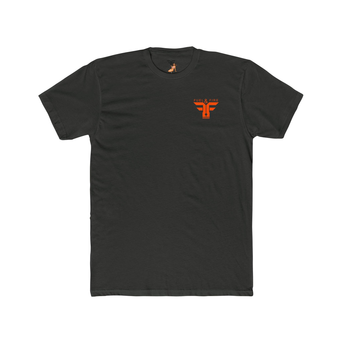 California Skull Tee - "Fuel & Fire" Retro Palm-Tree Graphic Cotton T-Shirt