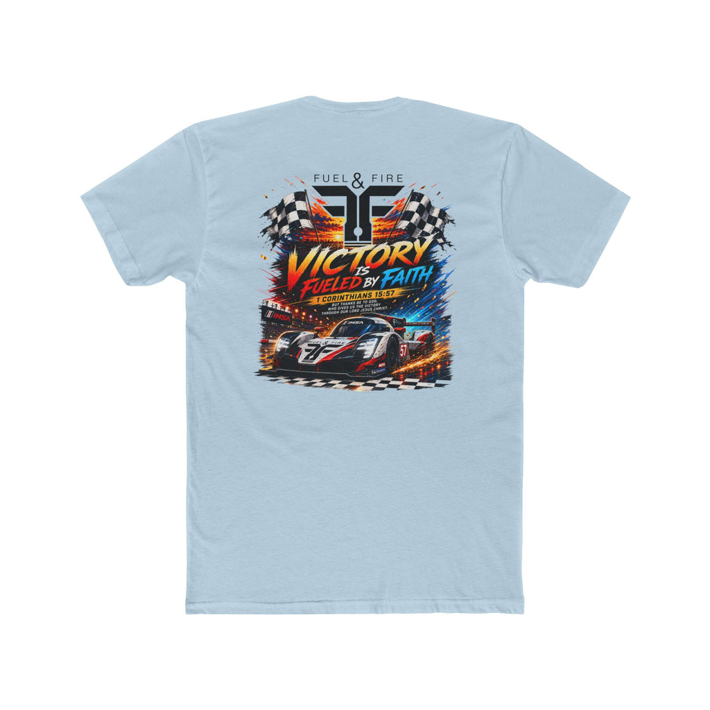 IMSA Victory Tee — “Victory Fueled by Faith” Graphic T-Shirt