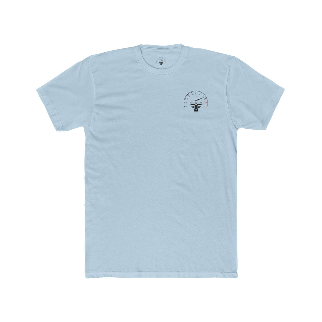 Fuel & Fire Racing Tee — 'I Have Fought, I Have Finished, I Have Kept the Faith' Crew Shirt