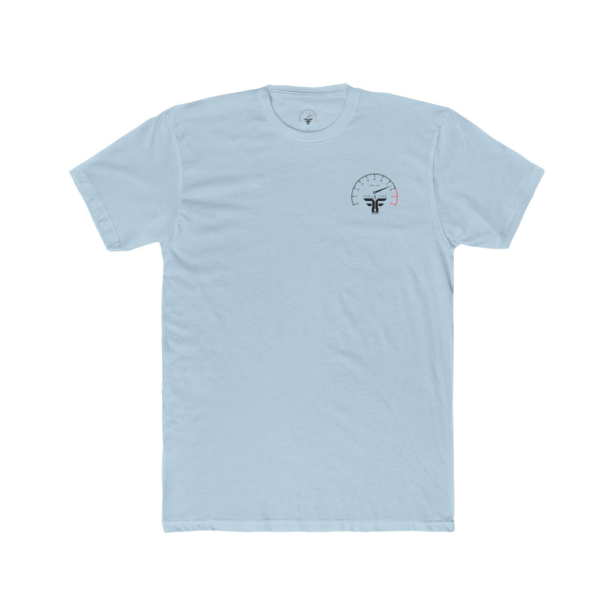 Fuel & Fire Racing Tee — 'I Have Fought, I Have Finished, I Have Kept the Faith' Crew Shirt