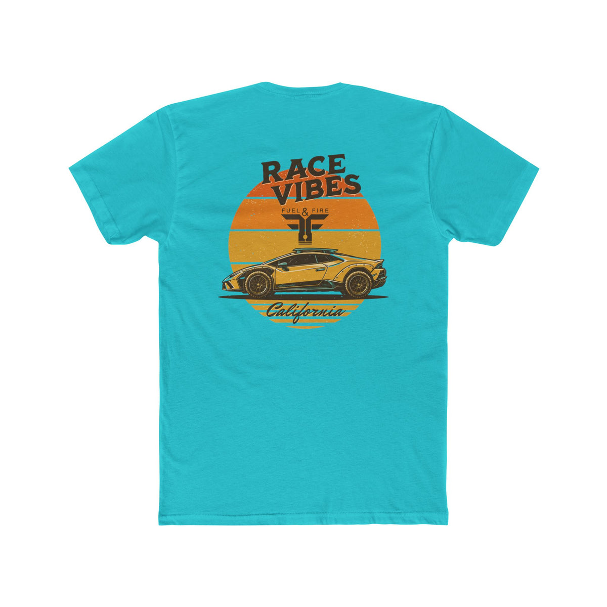 Race Vibes Sterrato Car Tee — Retro Sunset California Racer T-Shirt