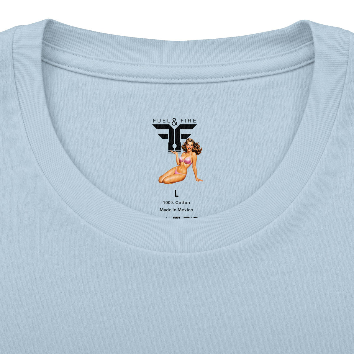 Fuel & Fire California Tee — Vintage Surf Car Graphic Cotton T‑Shirt
