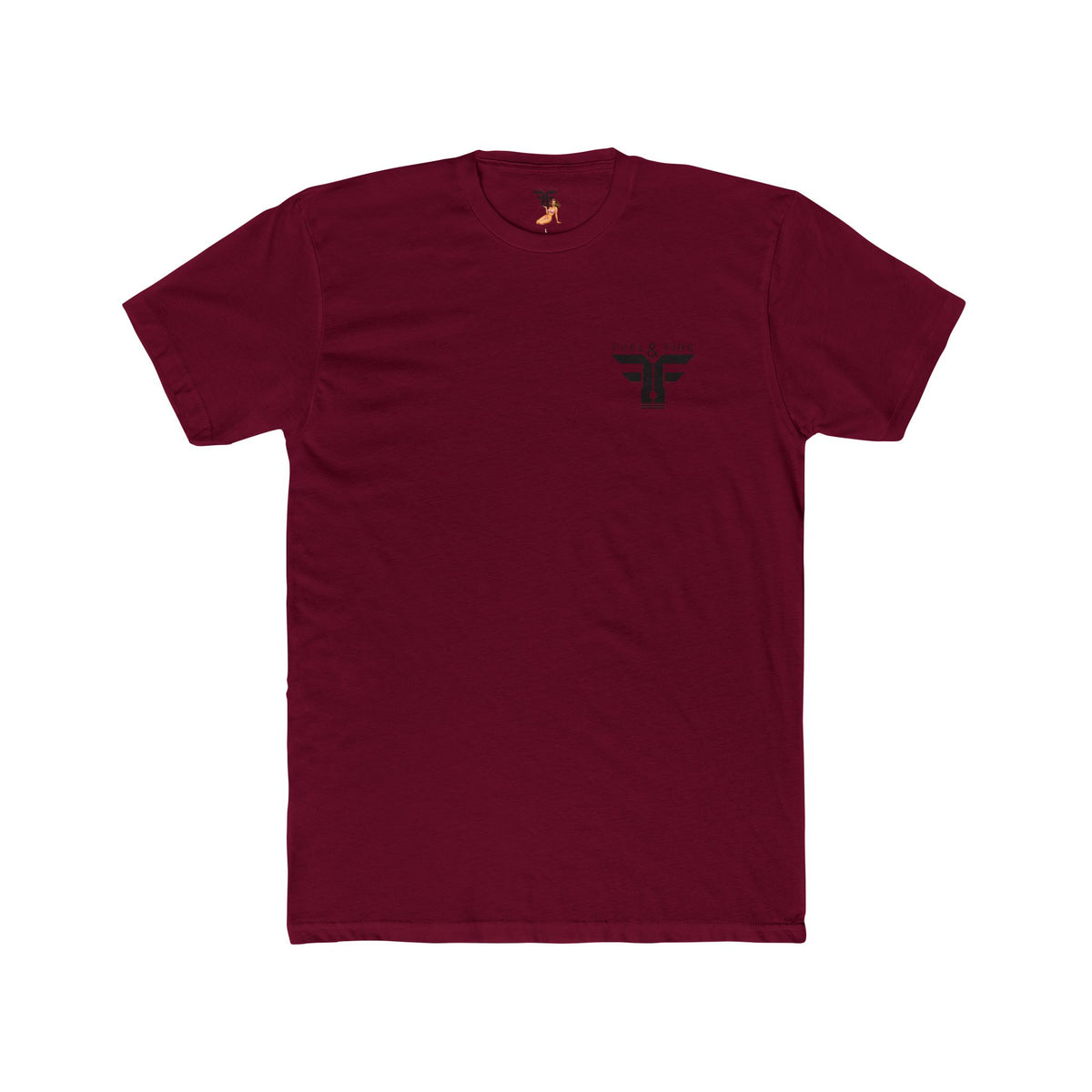 Fuel & Fire Retro Diner T-Shirt — Fired Up By The Night Graphic Tee