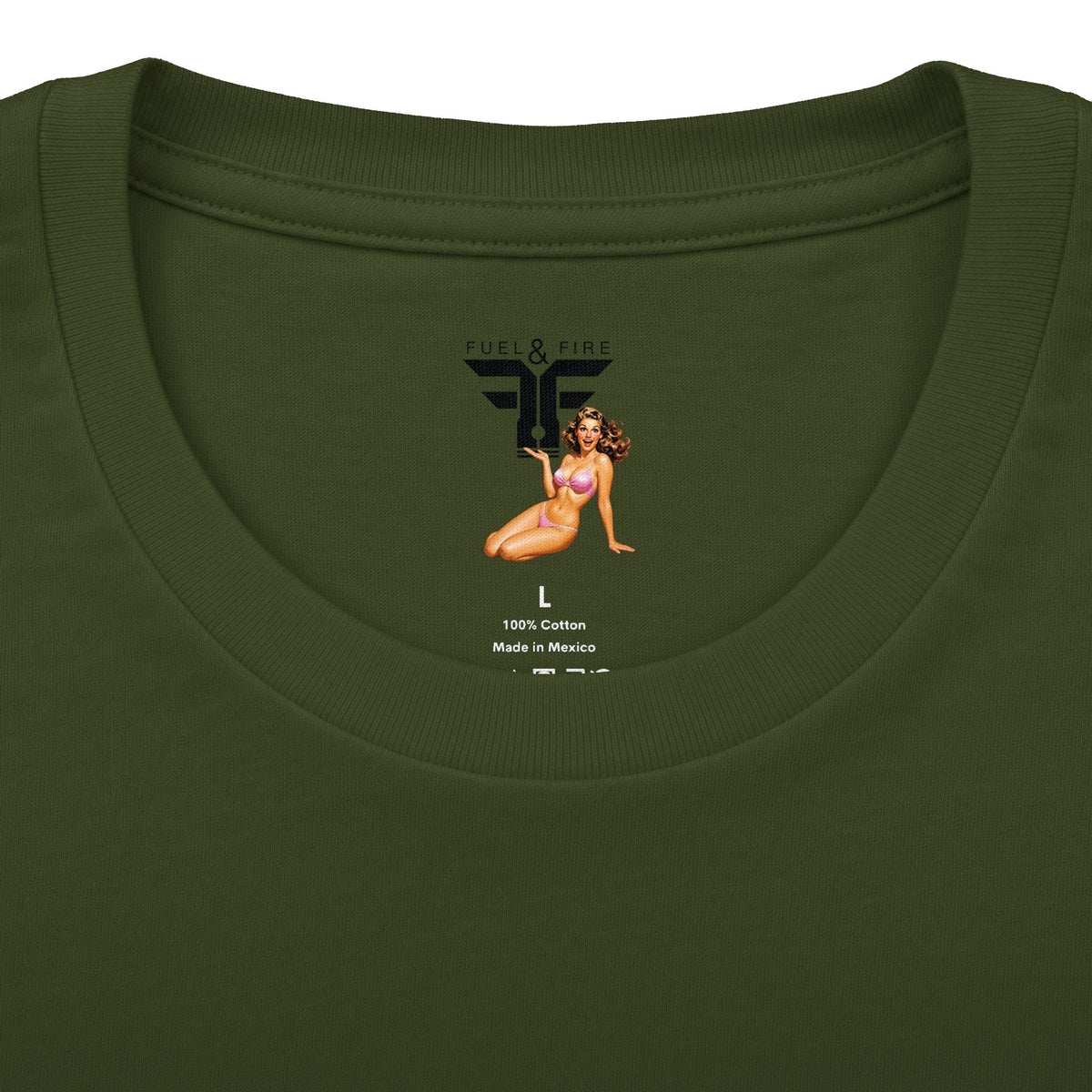 Fuel & Fire Retro Diner T-Shirt — Fired Up By The Night Graphic Tee