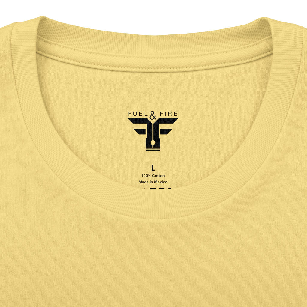 Fuel & Fire 'But Did You Die?' Crew Tee — Burning Rubber Graphic T-Shirt