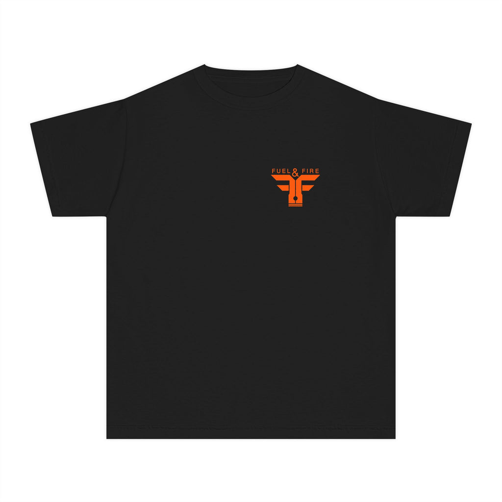 Youth Tee — Neon City 'Fuel & Fire' Graphic Tee