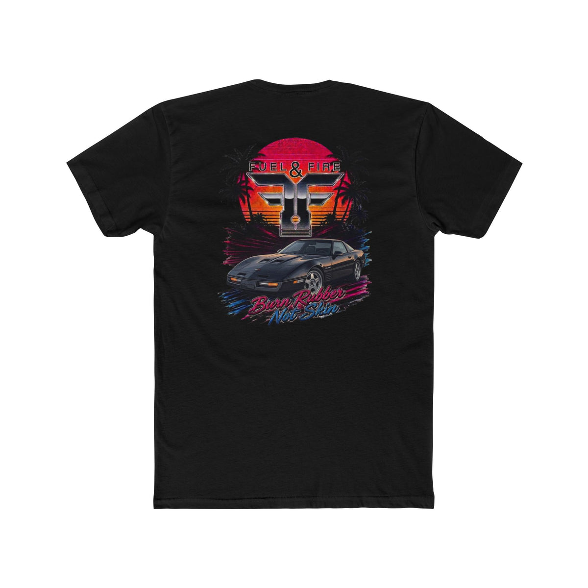Retro Sunset Callaway Tee — "Ride & Rule" Graphic T-Shirt