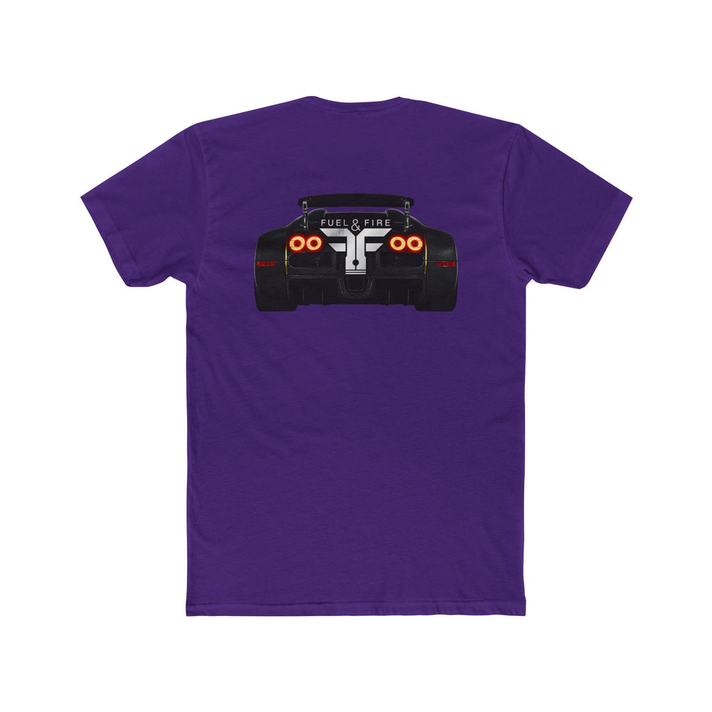 Bugatti — "Fuel & Fire" Graphic Cotton T‑Shirt