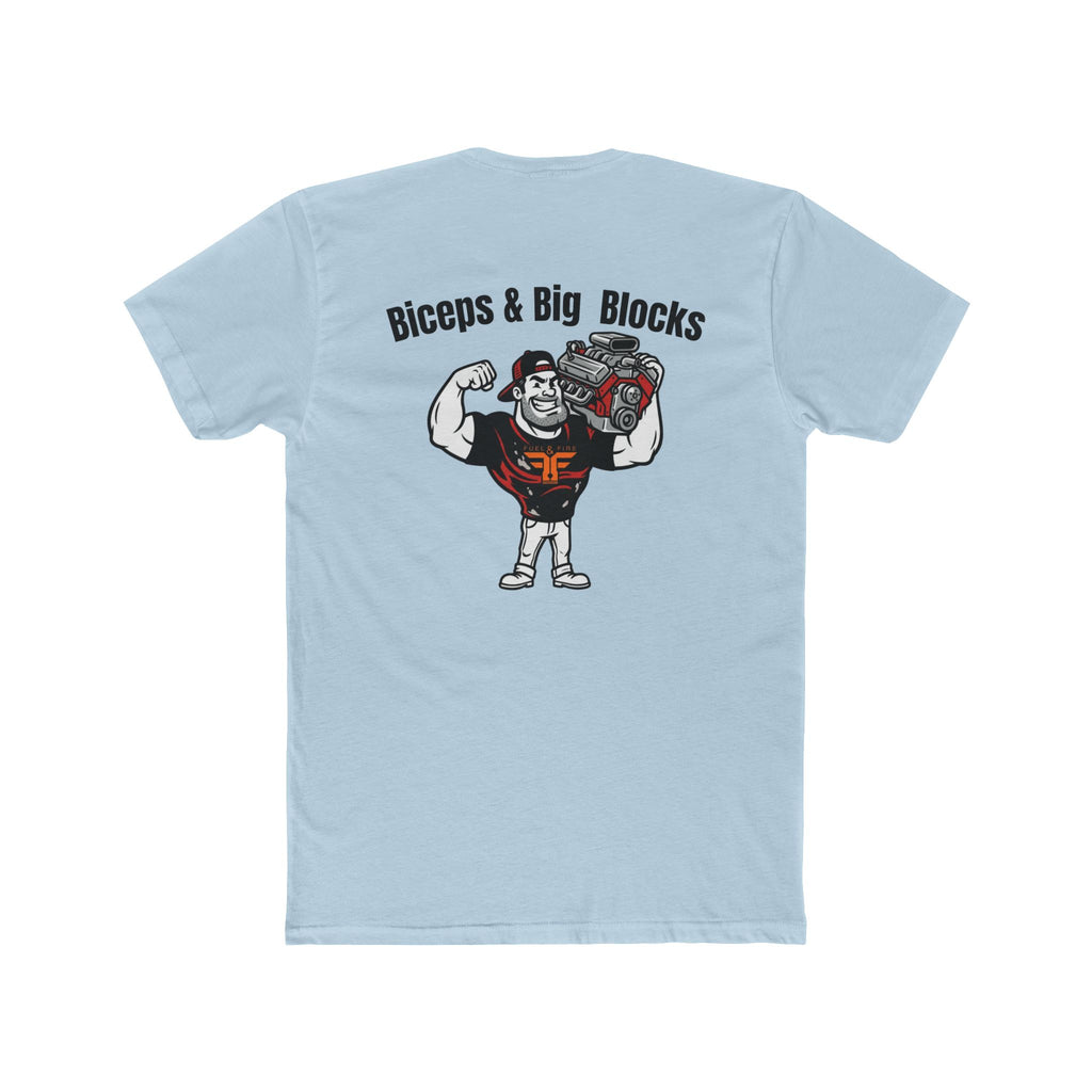 Big Block Bobby - Biceps & Big Blocks Tee