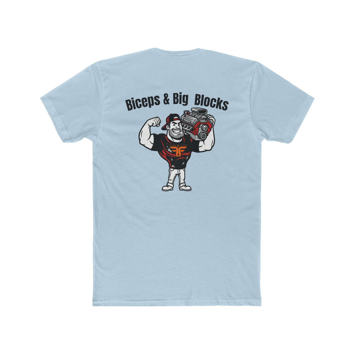 Big Block Bobby - Biceps & Big Blocks Tee