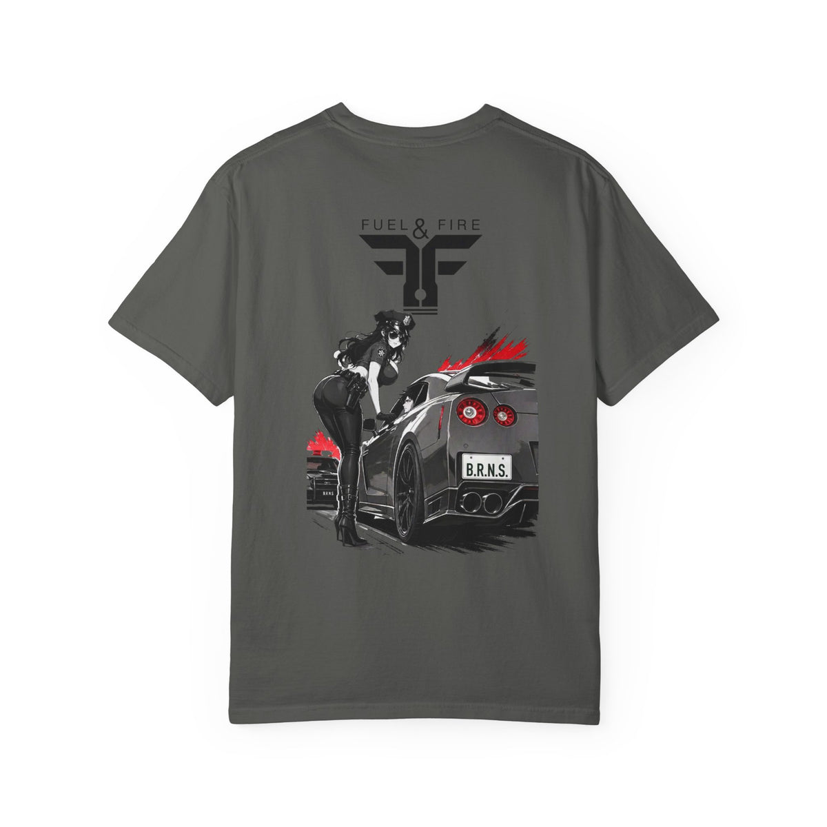 Fuel & Fire R35 — Nissan GTR Anime Graphic T-Shirt