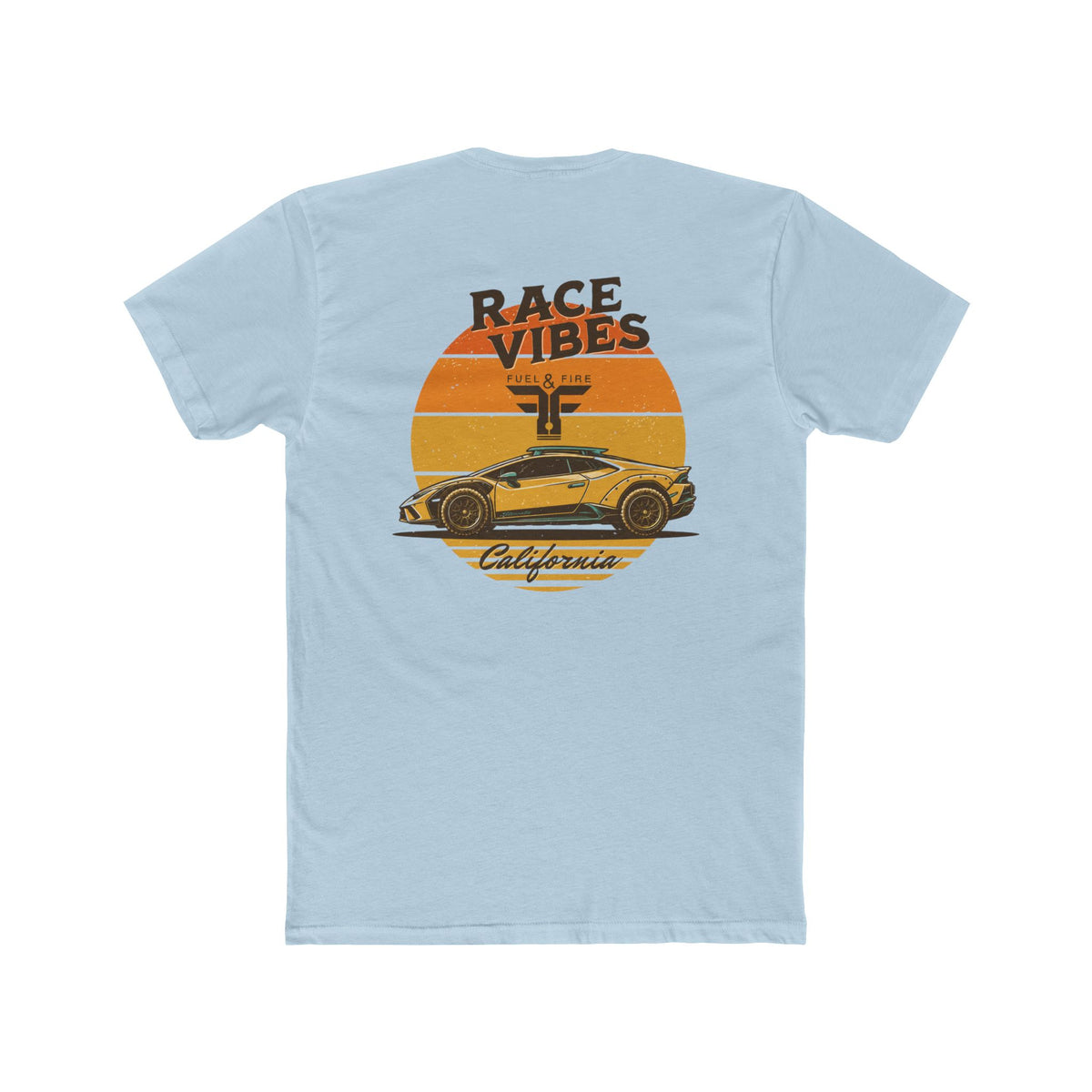 Race Vibes Sterrato Car Tee — Retro Sunset California Racer T-Shirt