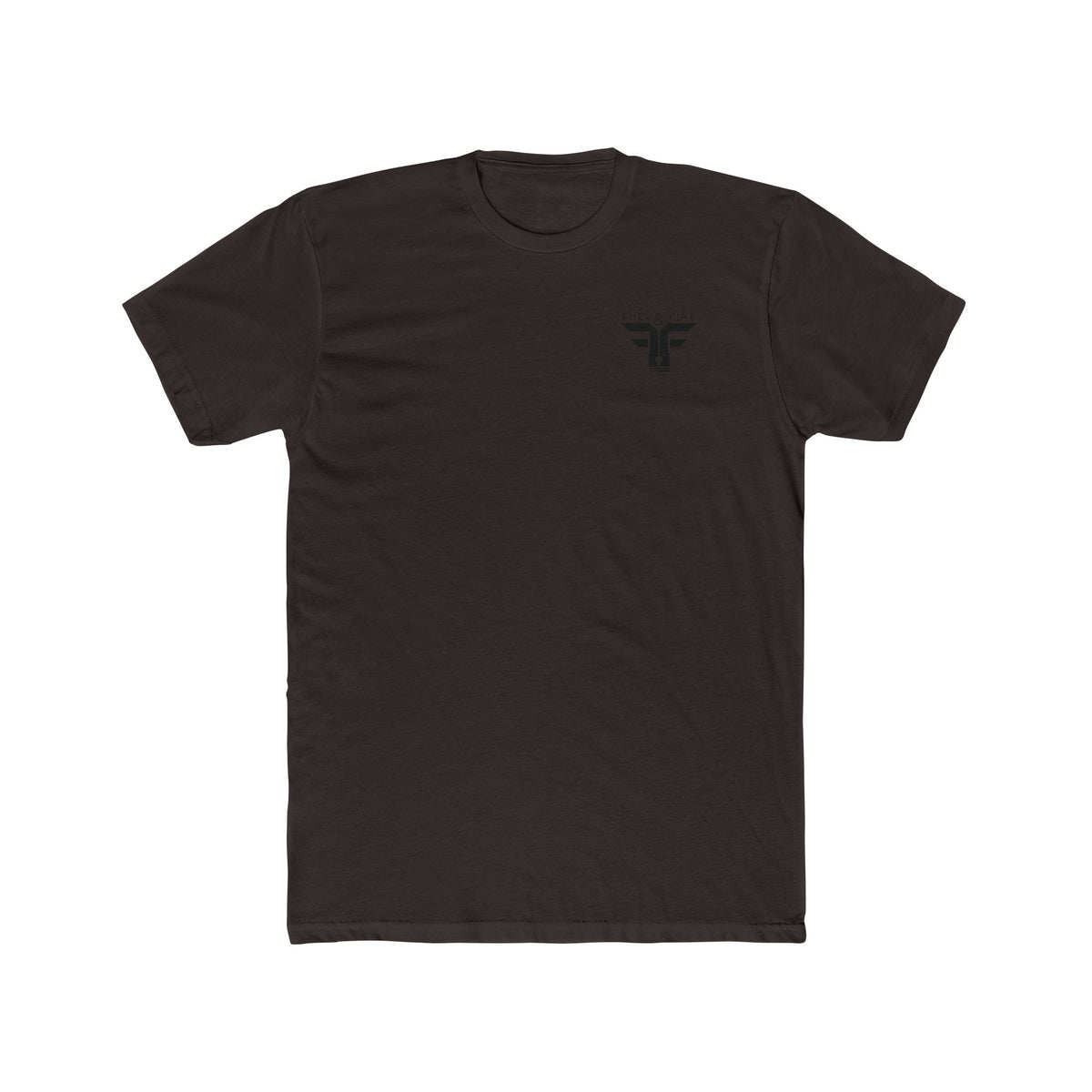 Fuel & Fire Retro Logo Tee — Small Batch Handcrafted Graphic T-Shirt