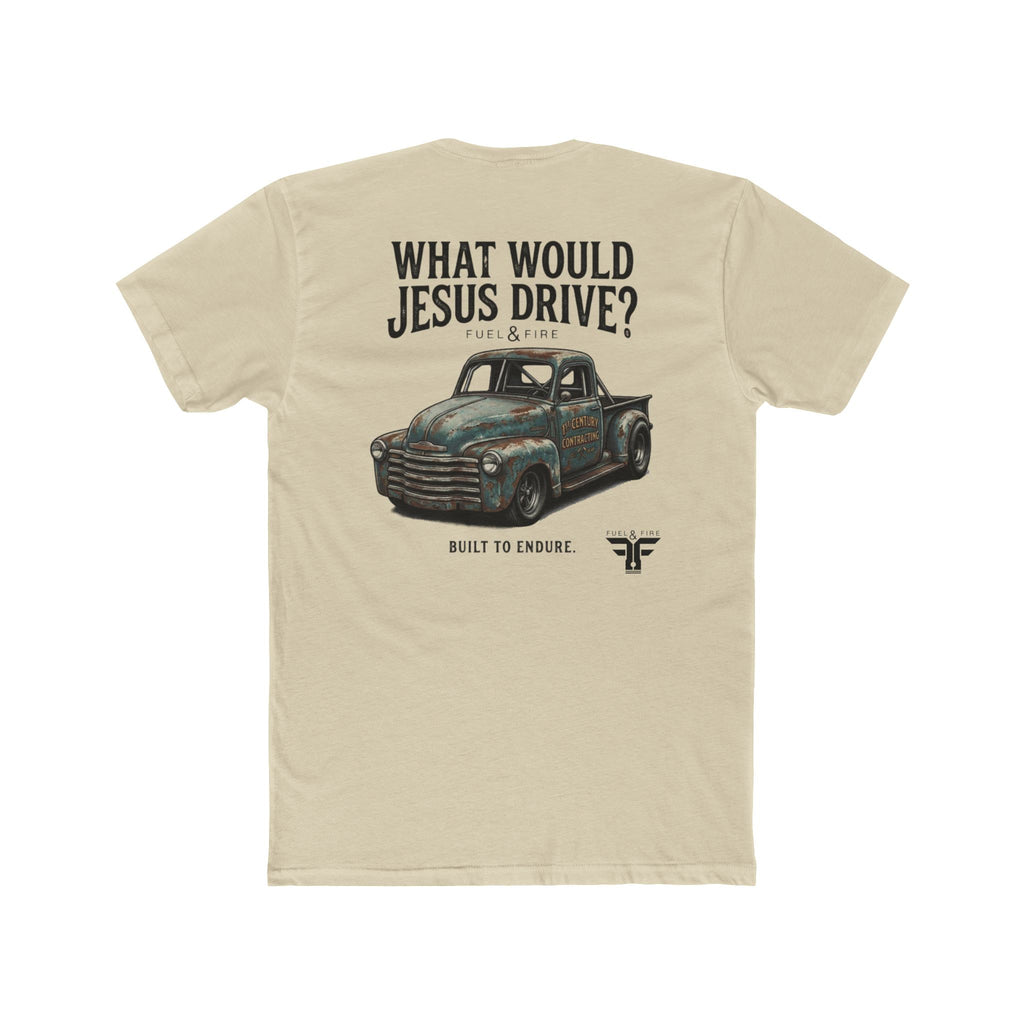 What Would Jesus Drive? Vintage Truck Graphic Tee