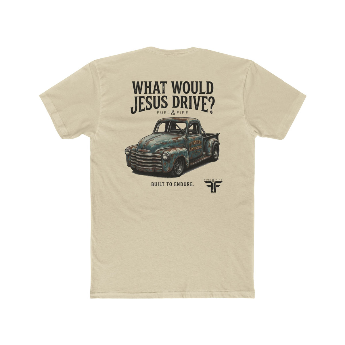 What Would Jesus Drive? Vintage Truck Graphic Tee