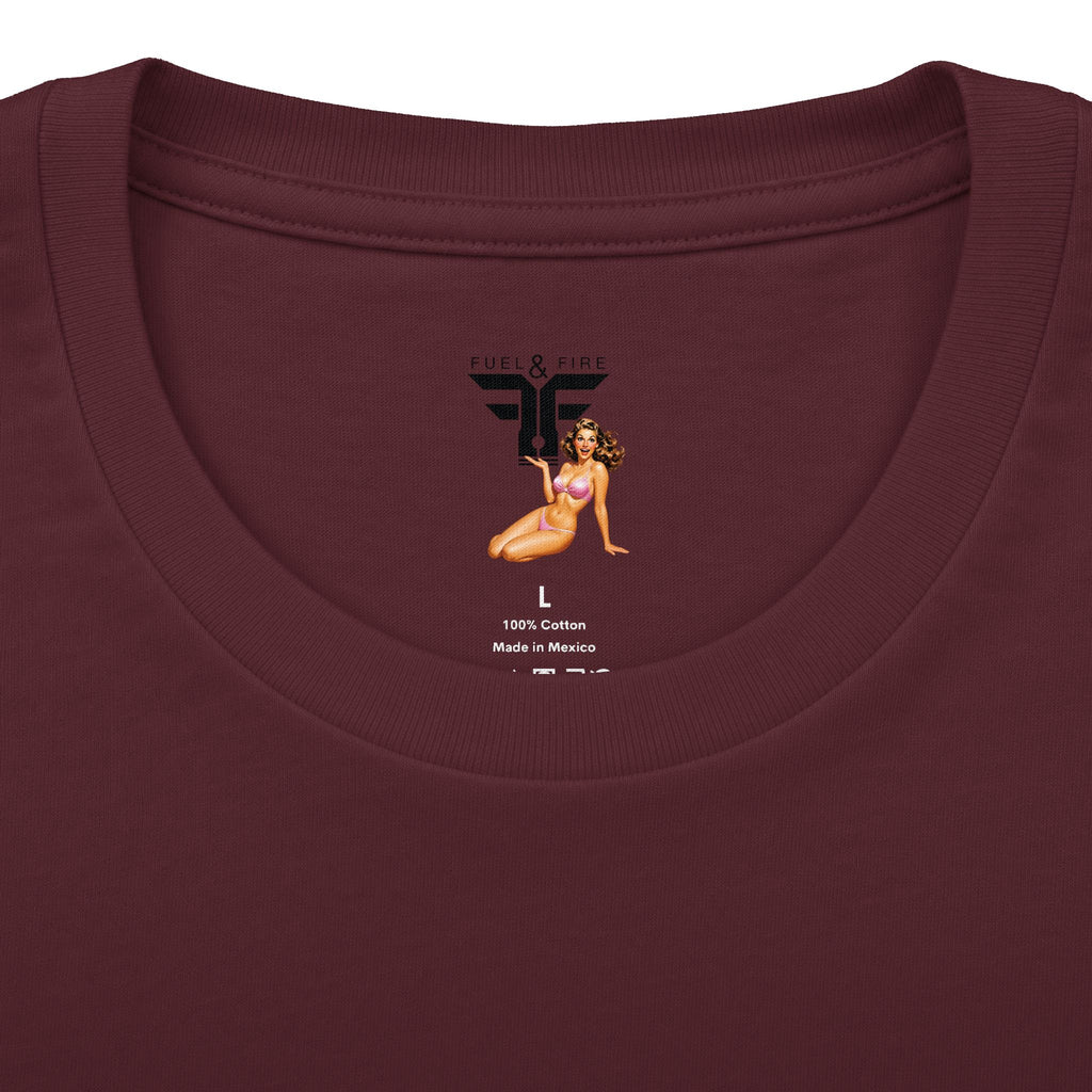 Bugatti — "Fuel & Fire" Graphic Cotton T‑Shirt