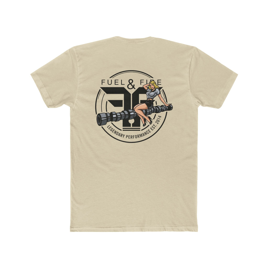 Fuel & Fire Camshaft T-Shirt — Pinup Cam Graphic Tee