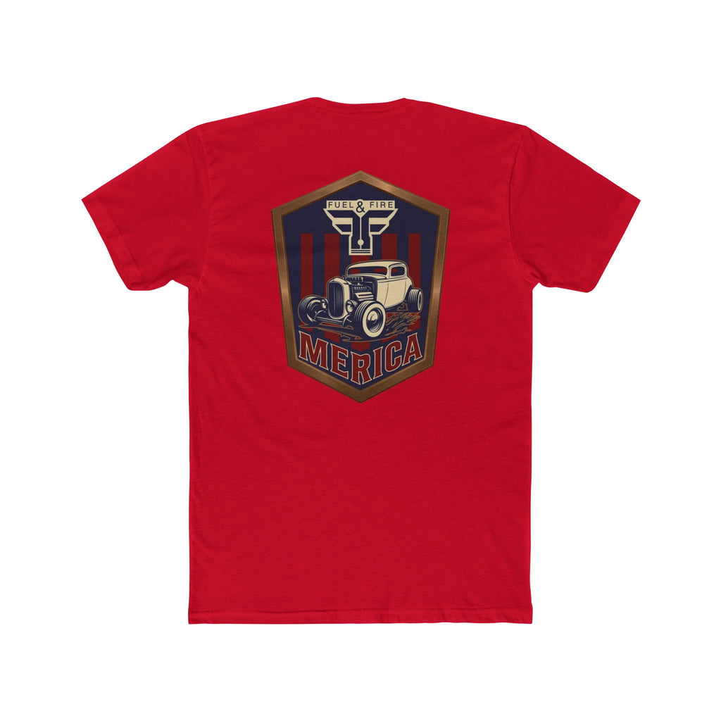 Vintage Hot Rod Tee — 'Merica Classic Car Graphic