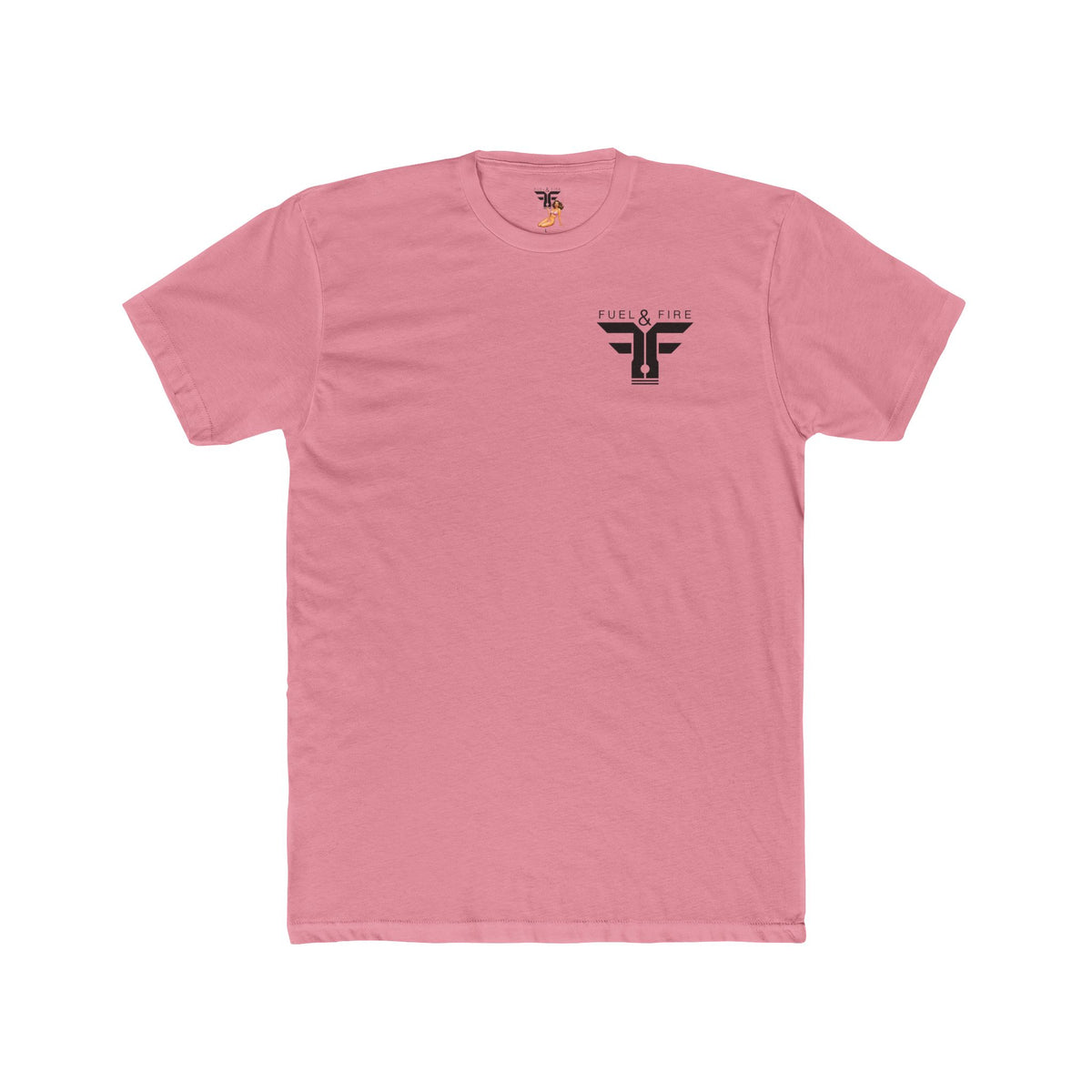Drive-In Retro Tee — 'Fuel & Fire' Vintage Car Poster T-Shirt