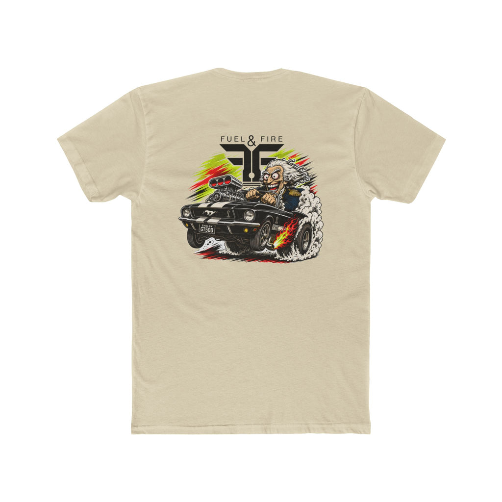 Fuel & Fire Washington Fink Tee — Retro Drifting Hot Rod Graphic Shirt