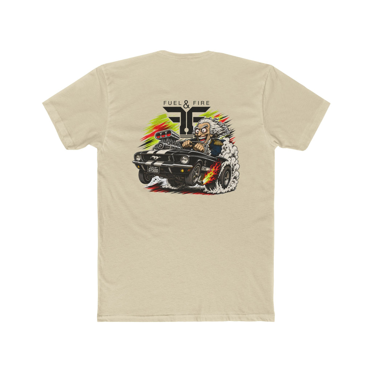 Fuel & Fire Washington Fink Tee — Retro Drifting Hot Rod Graphic Shirt