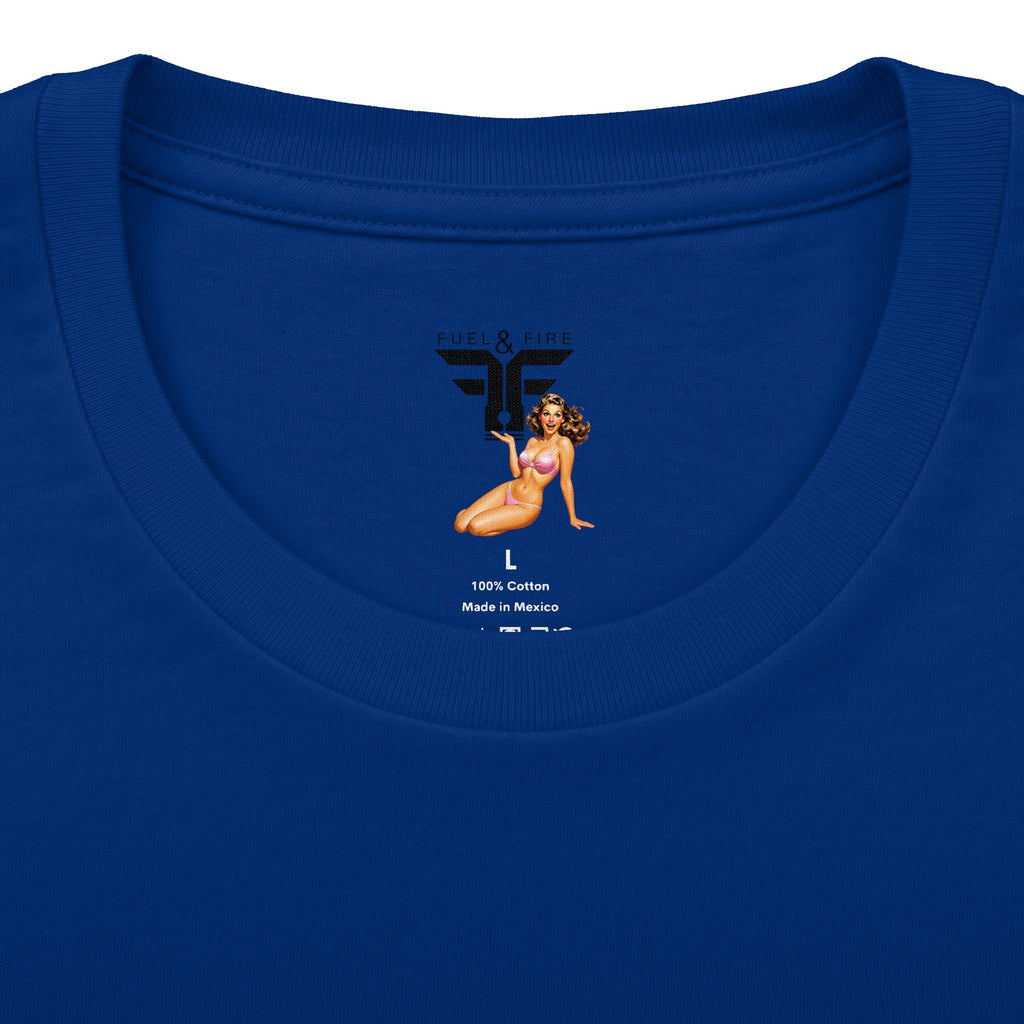 Fuel & Fire Smoke Show Distillery Tee — Vintage Whiskey Label Graphic T-Shirt