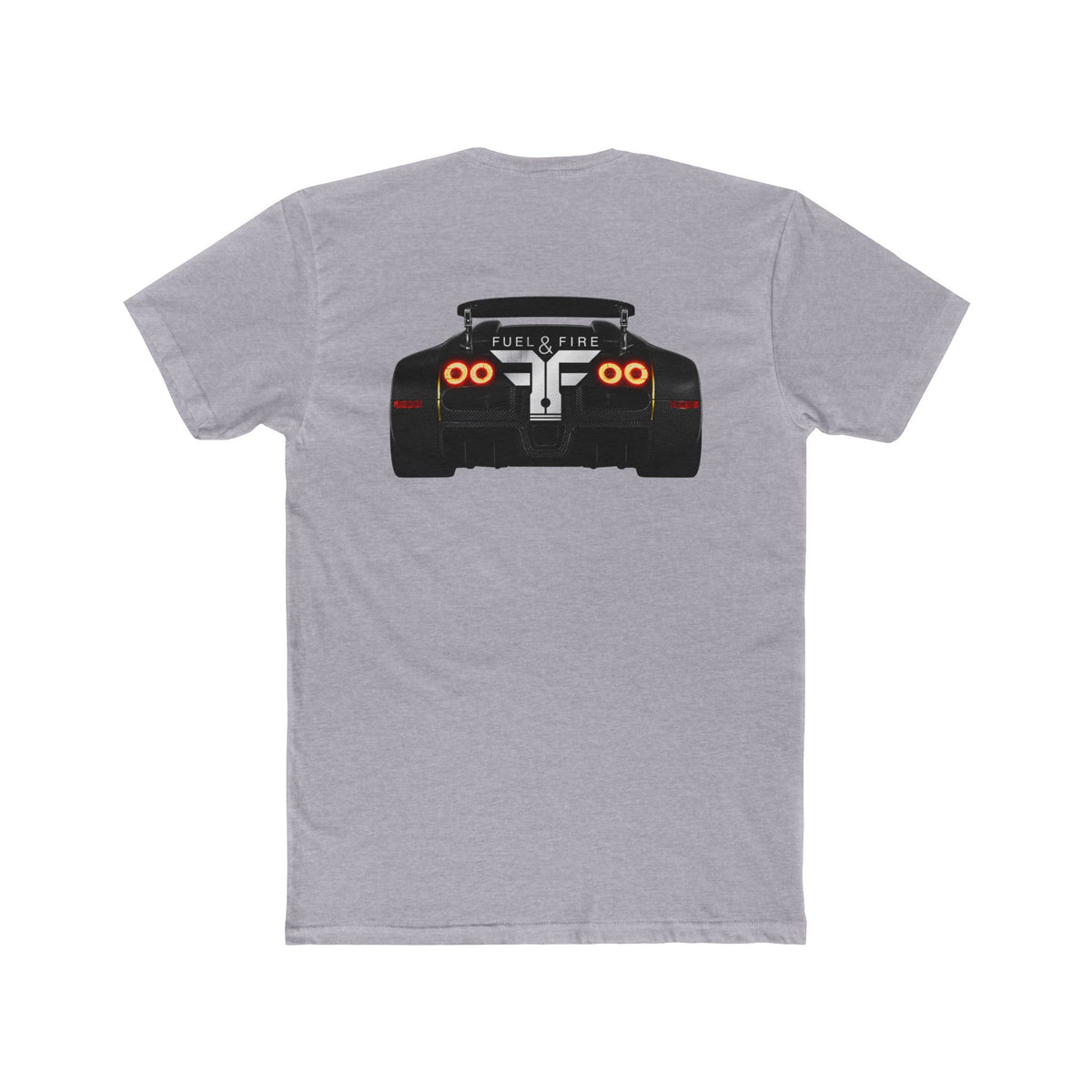 Bugatti — "Fuel & Fire" Graphic Cotton T‑Shirt