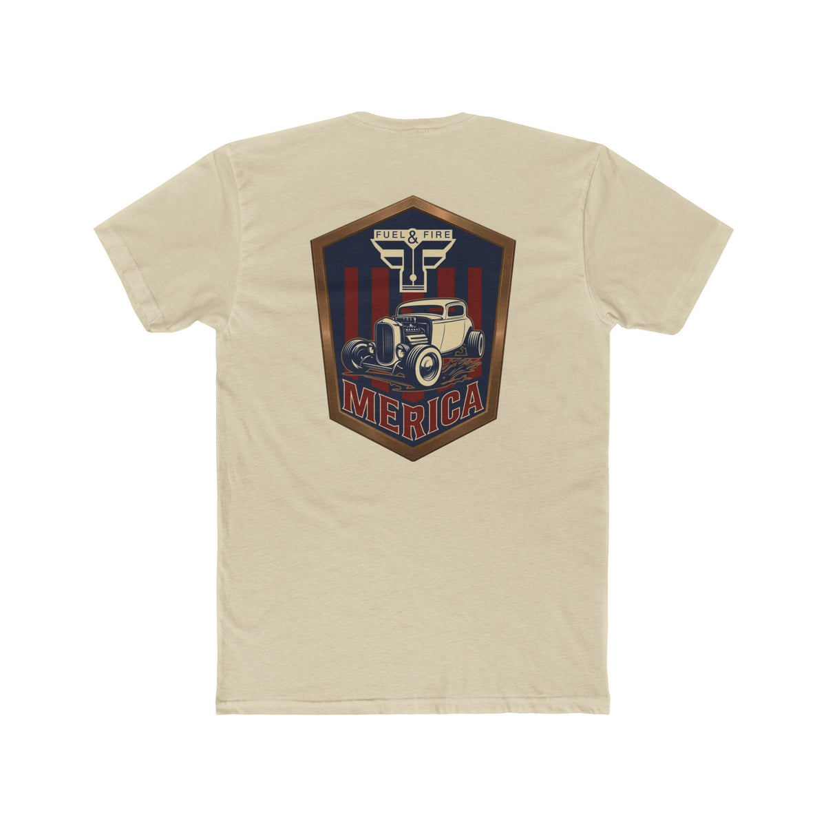 Vintage Hot Rod Tee — 'Merica Classic Car Graphic