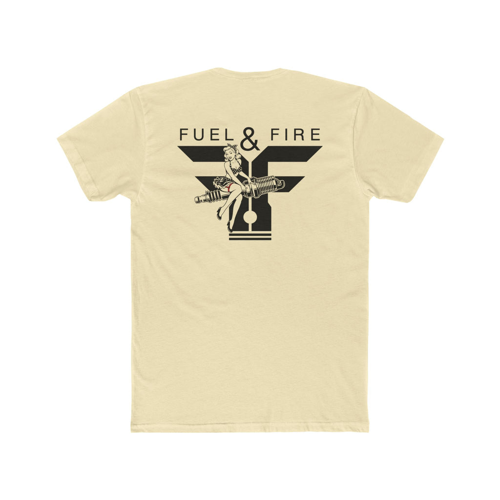 Fuel & Fire Logo Tee —Spark Plug T‑Shirt