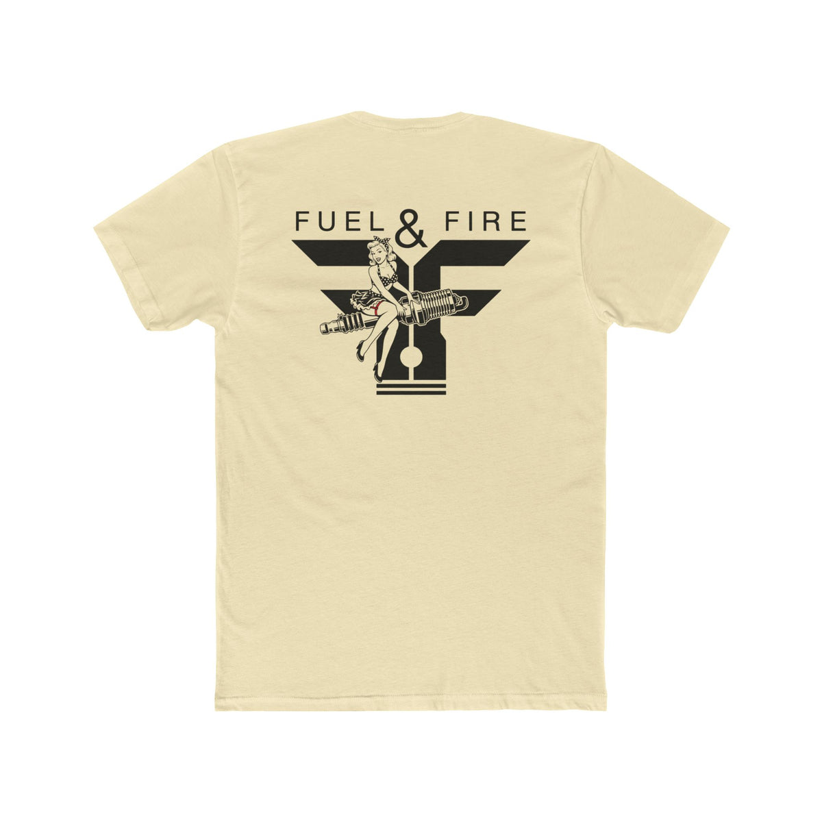 Fuel & Fire Logo Tee —Spark Plug T‑Shirt
