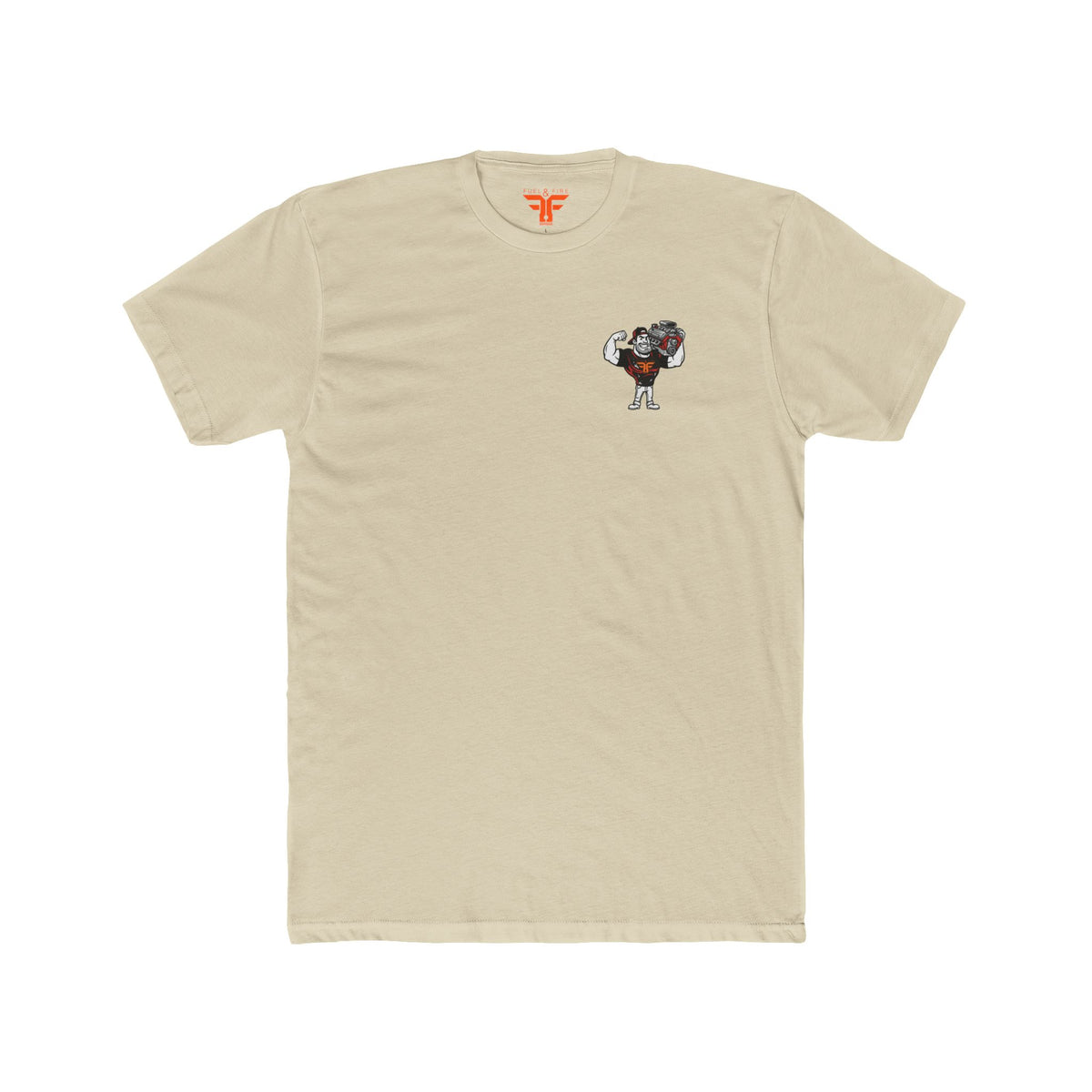 Big Block Bobby — “First to Flex” Fuel & Fire Graphic T‑Shirt
