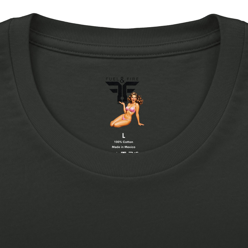 Fuel & Fire Retro Diner T-Shirt — Fired Up By The Night Graphic Tee