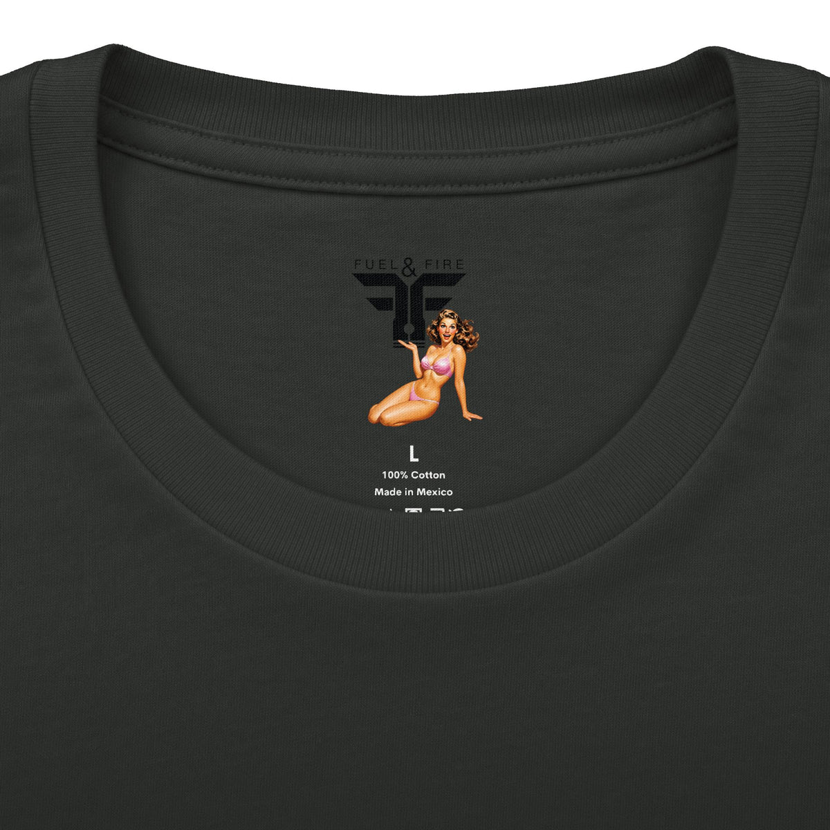 Fuel & Fire Retro Diner T-Shirt — Fired Up By The Night Graphic Tee