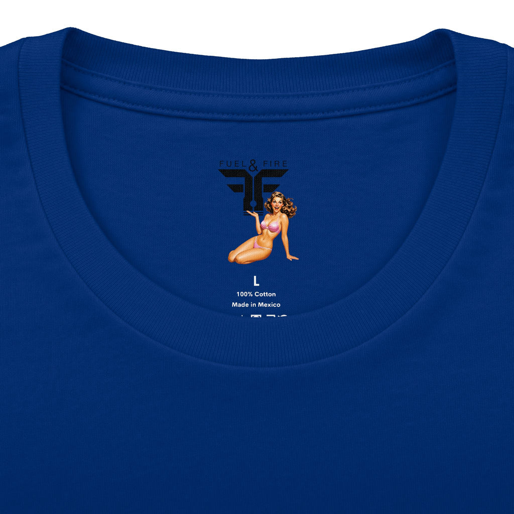 Fuel & Fire Retro Diner T-Shirt — Fired Up By The Night Graphic Tee
