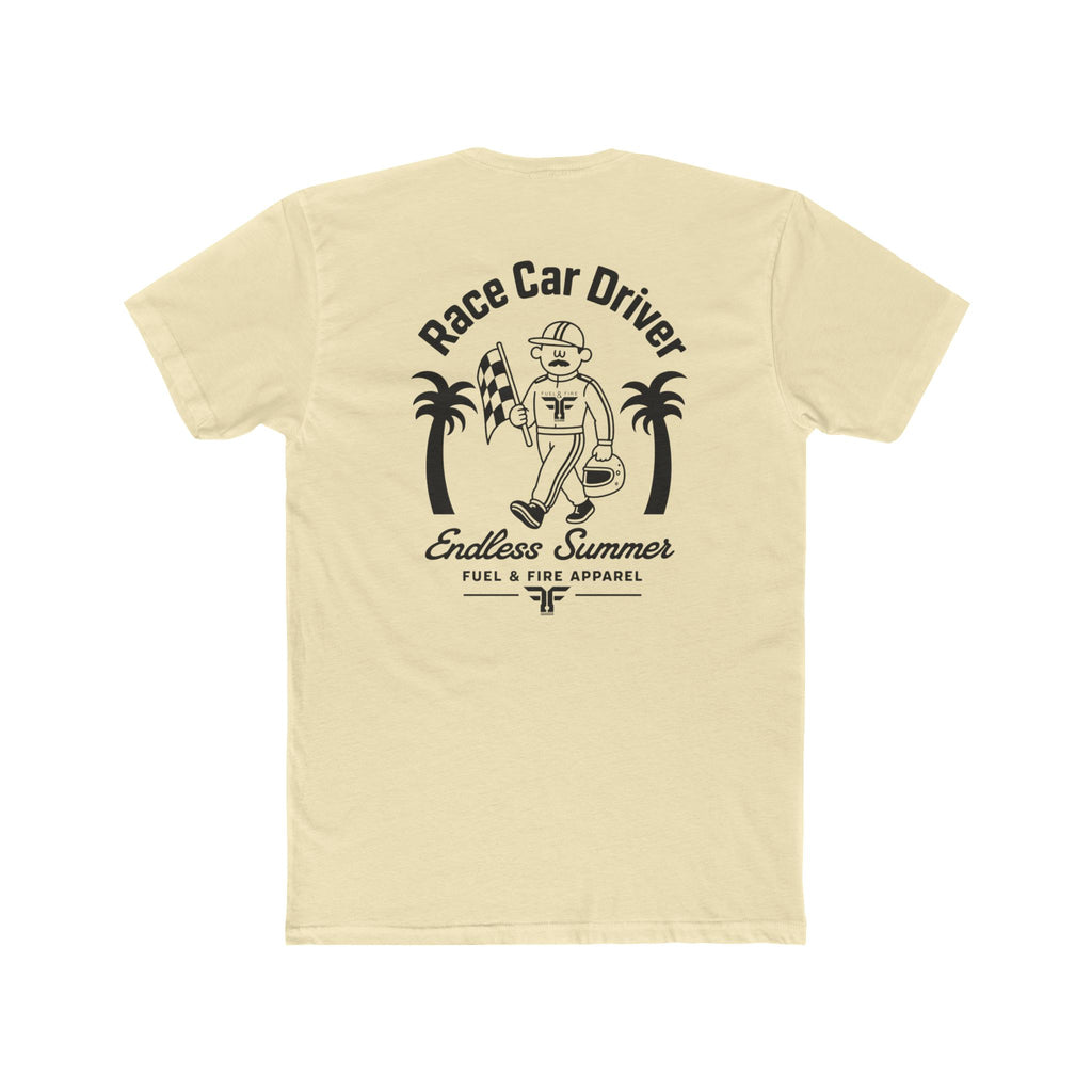 Race Car Driver Tee — "Endless Summer" Vintage Motorsport T-Shirt