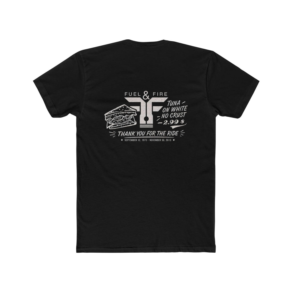 Fuel & Fire The Buster Tee — 'Thank You For The Ride' Vintage Logo Tee