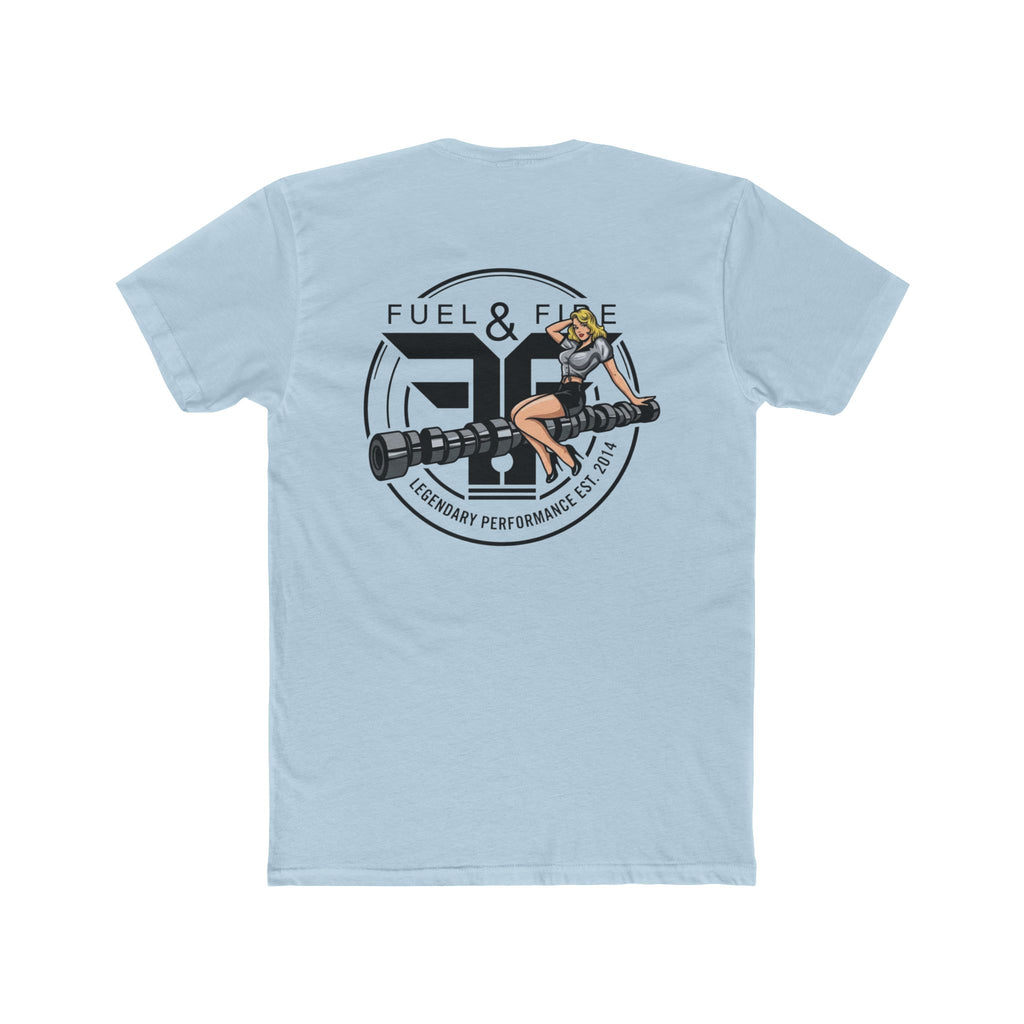 Fuel & Fire Camshaft T-Shirt — Pinup Cam Graphic Tee