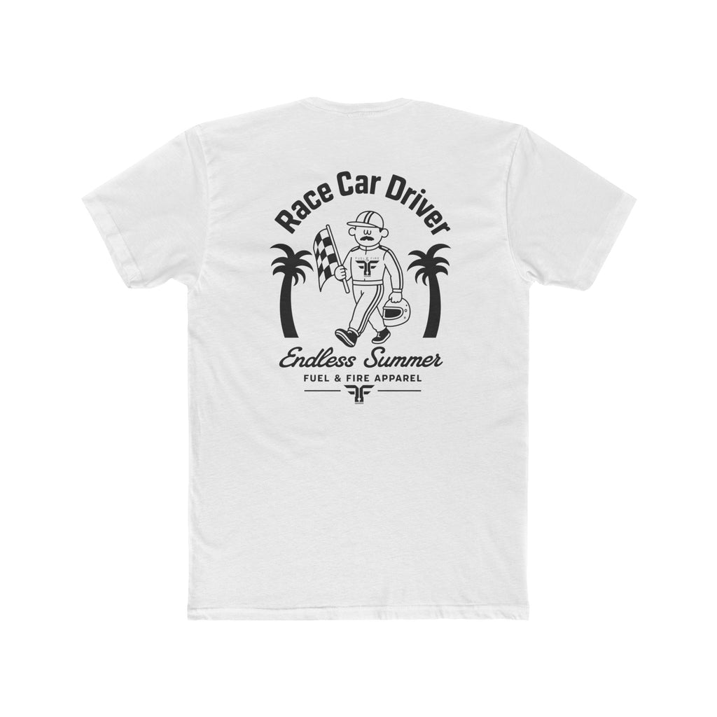 Race Car Driver Tee — "Endless Summer" Vintage Motorsport T-Shirt