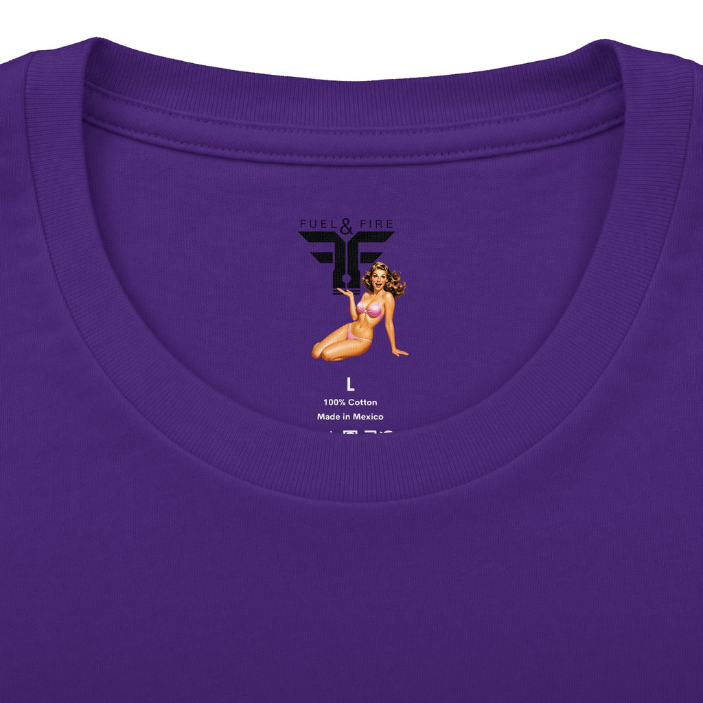 Fuel & Fire Retro Diner T-Shirt — Fired Up By The Night Graphic Tee