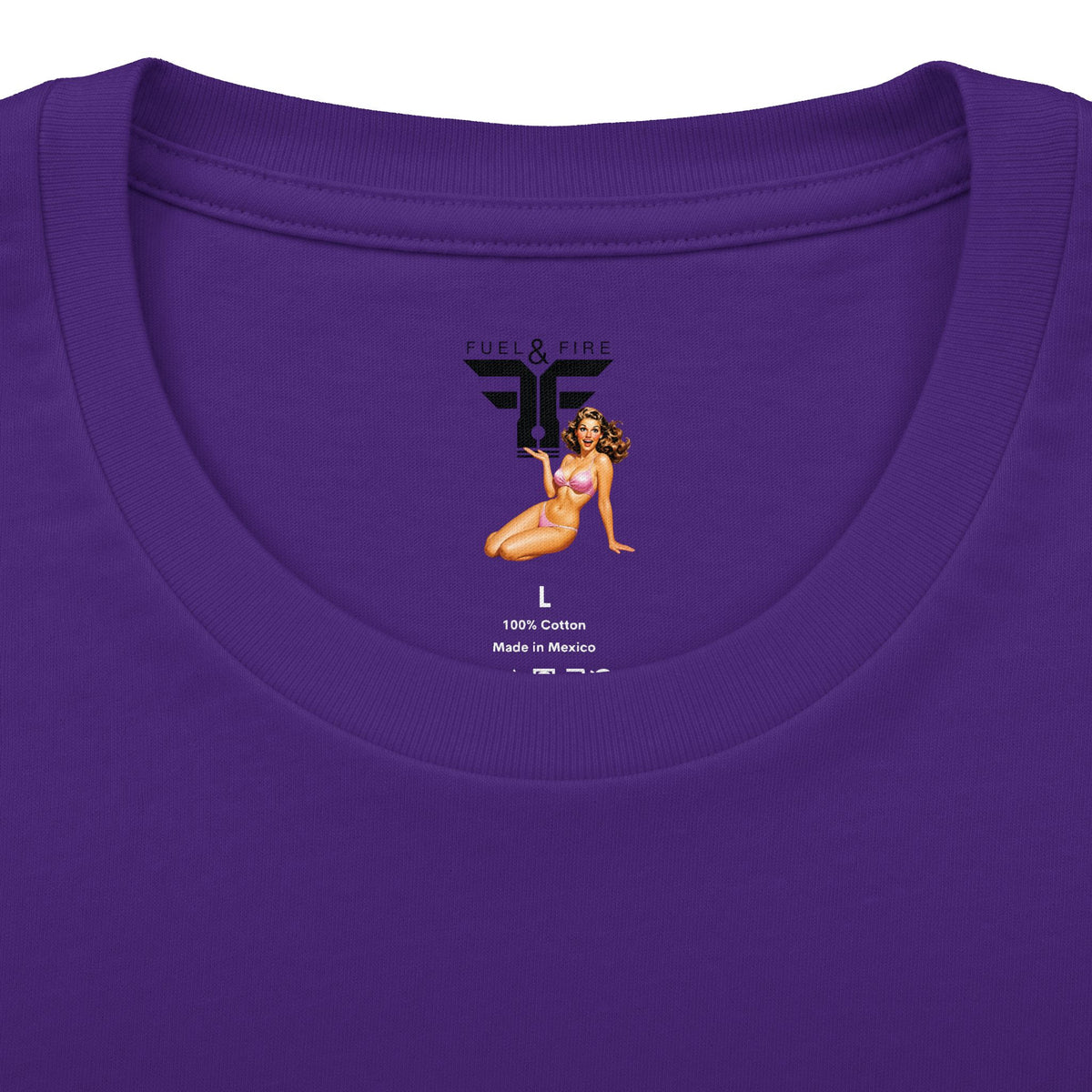 Fuel & Fire Retro Diner T-Shirt — Fired Up By The Night Graphic Tee