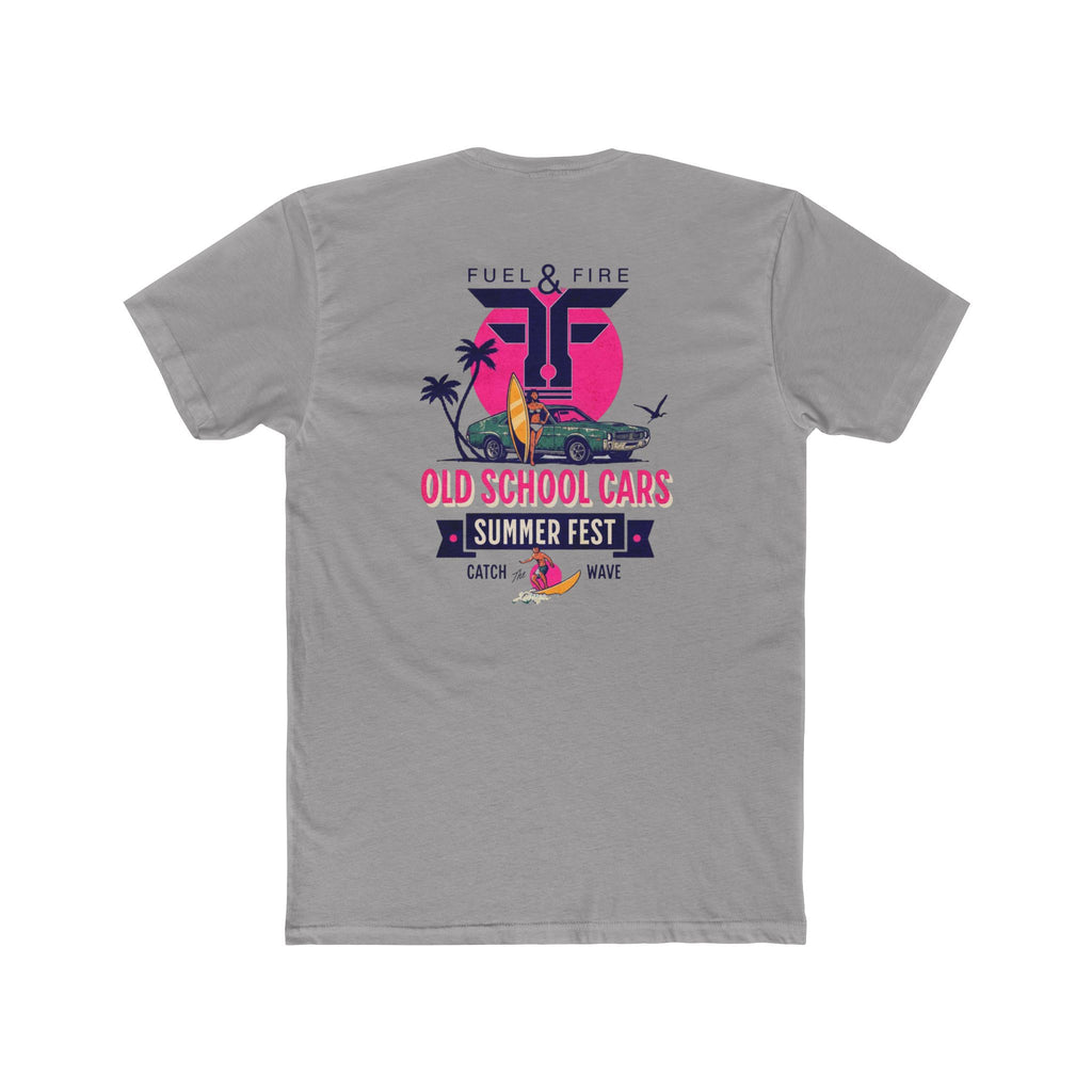 Old School Cars Summer Fest Tee — Fuel & Fire AMC AMX Car T-Shirt
