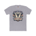 Fuel & Fire Patriotic Tee — "One Nation Under God With Liberty" Vintage American Flag Shirt
