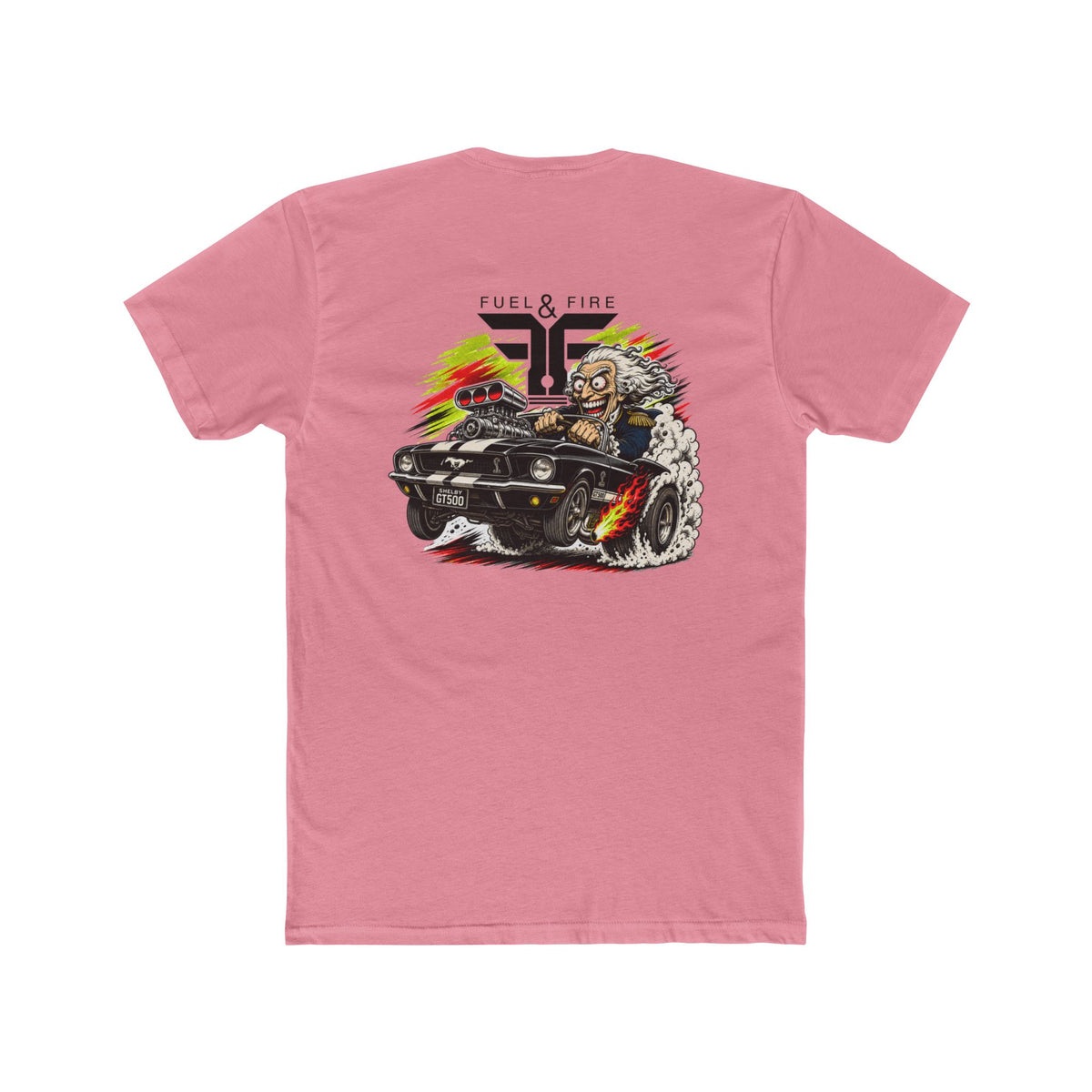 Fuel & Fire Washington Fink Tee — Retro Drifting Hot Rod Graphic Shirt