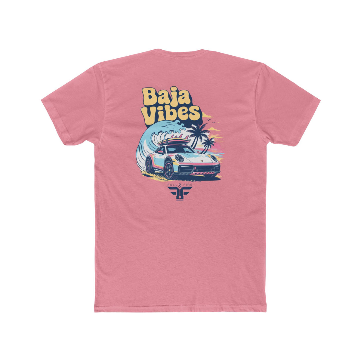 Baja Vibes Dakar Tee — Vintage Surf Car Graphic T-Shirt