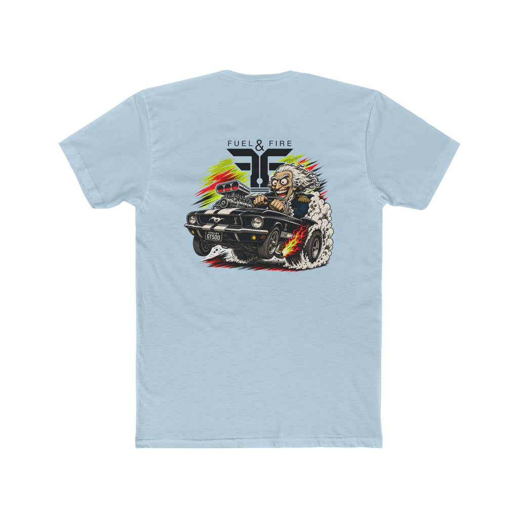 Fuel & Fire Washington Fink Tee — Retro Drifting Hot Rod Graphic Shirt
